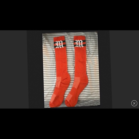 Brand new Orange (Miami) baseball Sox - Picture 1 of 3